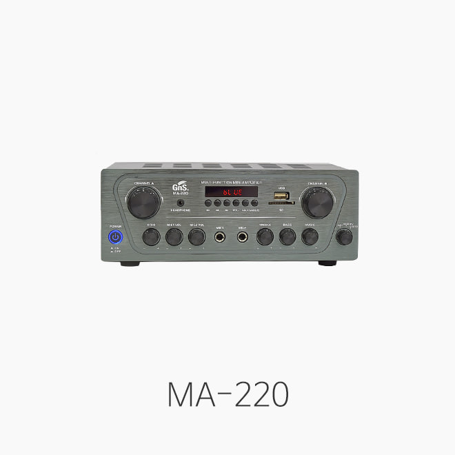 [GNS] MA-220 콤팩트 믹싱앰프
