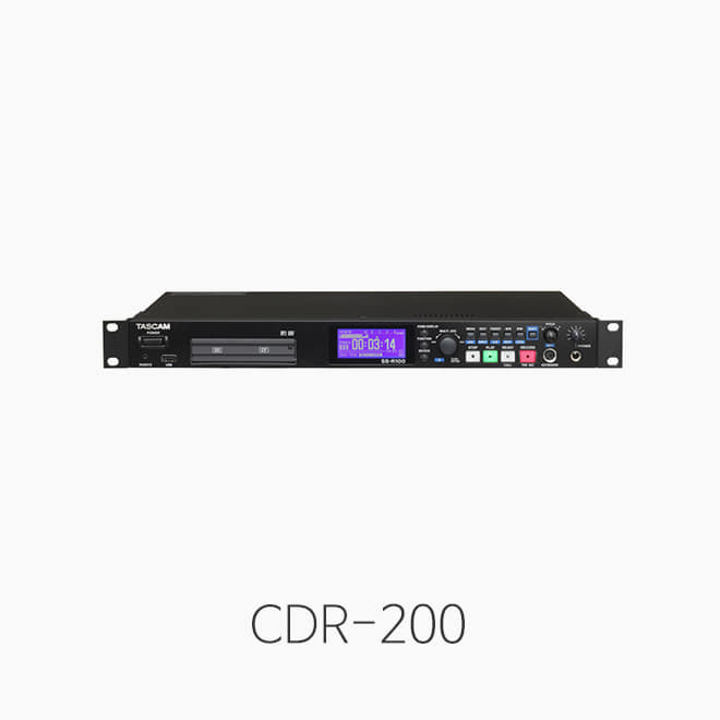 [TASCAM] SS-CDR200, 메모리 &amp; CD 레코더