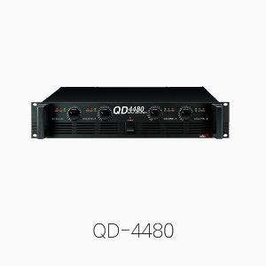 [인터엠] QD-4480, 4채널 파워앰프/ 출력 8옴 80W * 4채널