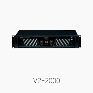 [인터엠] V2-2000, 프로페셔널 파워앰프/ 출력 2*280W 8Ω