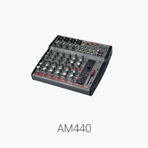 [PHONIC] AM440, 콤팩트믹서/ 마이크 4채널, 라인 4_스테레오 입력