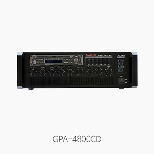 [Sweico] GPA-4800CD  PA믹싱앰프/ 정격출력 480W/ CDP모듈 내장