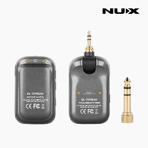 [NUX] 뉴엑스 B-7PSM 무선 인이어 모니터 시스템/ 충전식 송수신기/ B7PSM